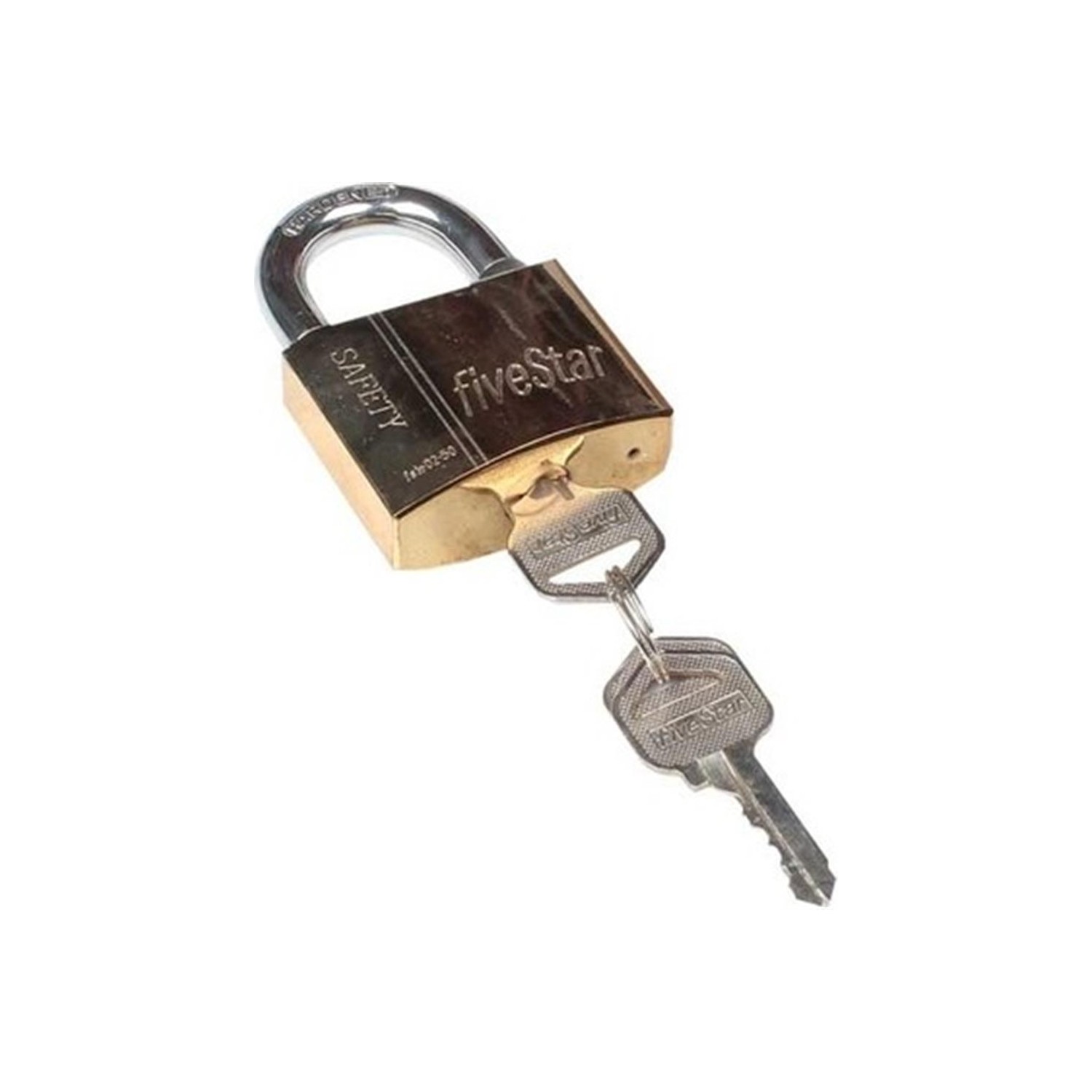 FİVESTAR 50mm Asma Kilit - Sarı